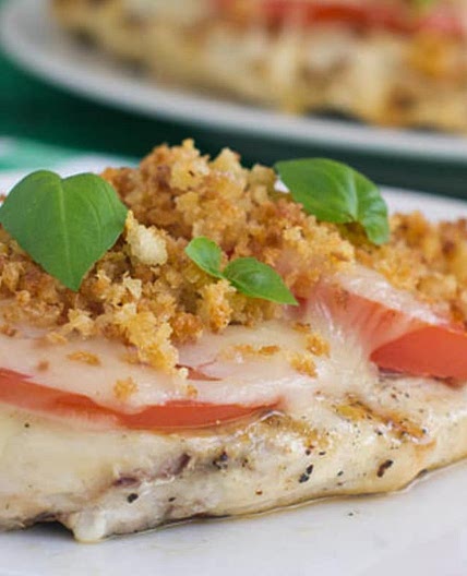 Grilled Chicken Parmesan