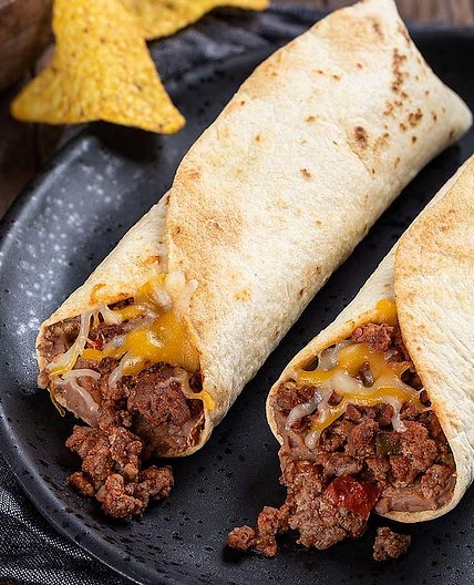 20-Minute Ground Beef Burrito Recipe Is a Delicious Budget Dinner