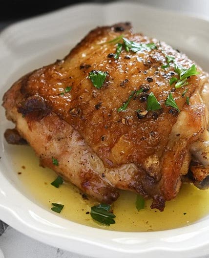 Garlic Butter Chicken Thighs Recipe