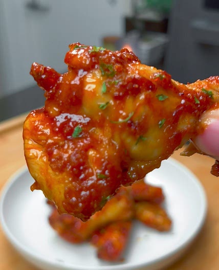 Air Fryer Firecracker Wings