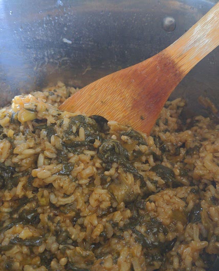 Spinach Rice (Spanakorizo)