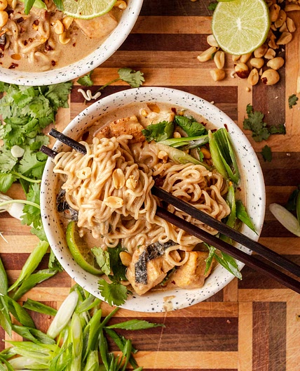 Spicy Peanut Ramen