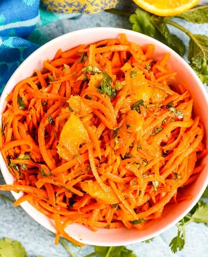Moroccan-Style Carrot Salad