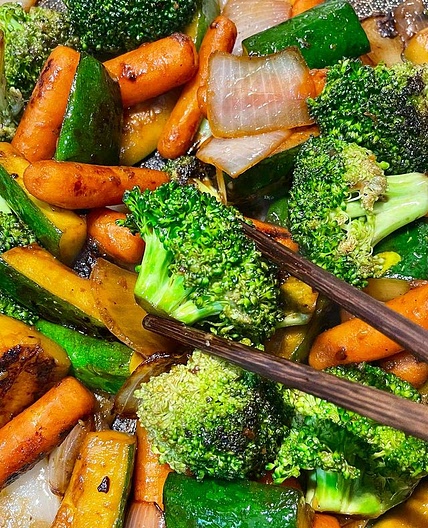 Hibachi vegetables