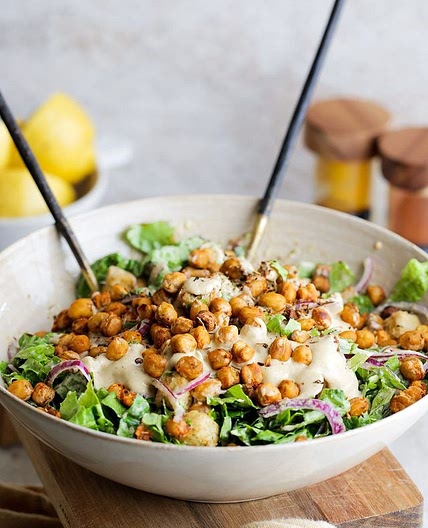 Caesar Salad🥬 Made plant-based