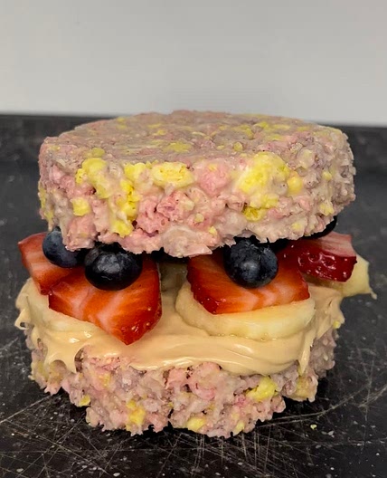 Fruit loops sandwich