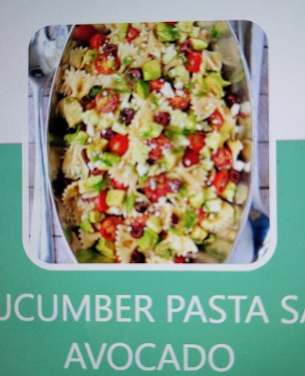 Tomato Cucumber Pasta Salad