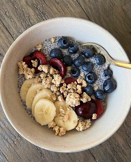 Chia pudding bowl 
