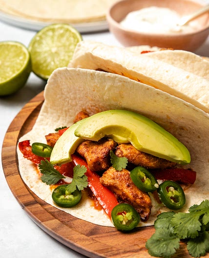 Air Fryer Chicken Fajitas