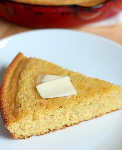 Cornbread in a Cast Iron Skillet