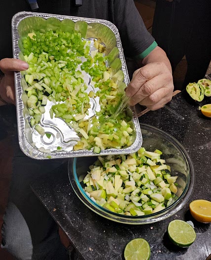 GREEN SALAD / COLD DIP RECIPE