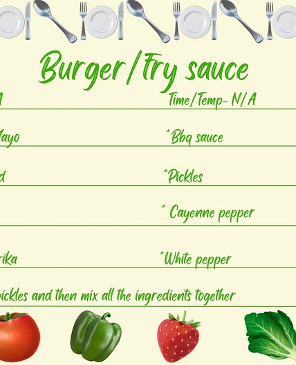 Special sauce 