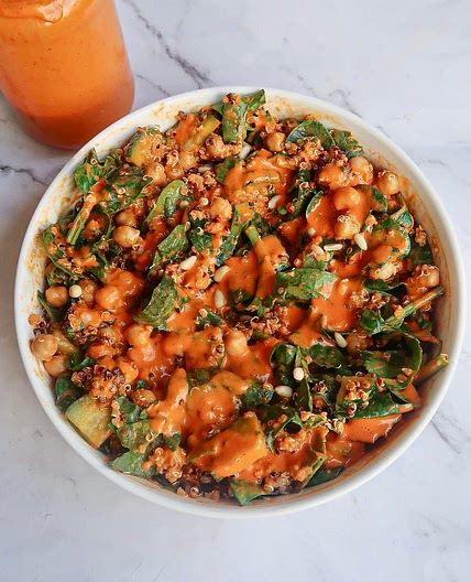 Roasted Capsicum Salad Dressing