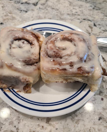 Stephen's cinnamon rolls