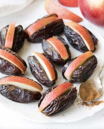 Apple Cinnamon Stuffed Dates