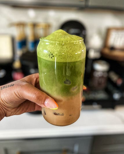 Chai Tea Matcha Latte — Angiela Eats 