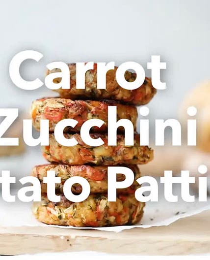 Carrot, Zucchini, & Potato Patties