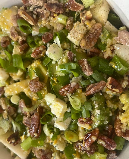 Roquefort Pear Salad