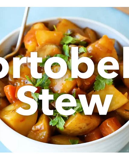 Portobello stew 
