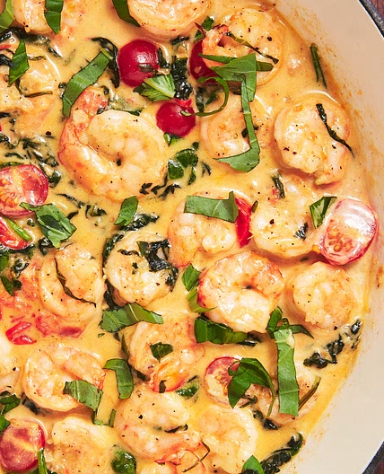 Tuscan Butter Shrimp
