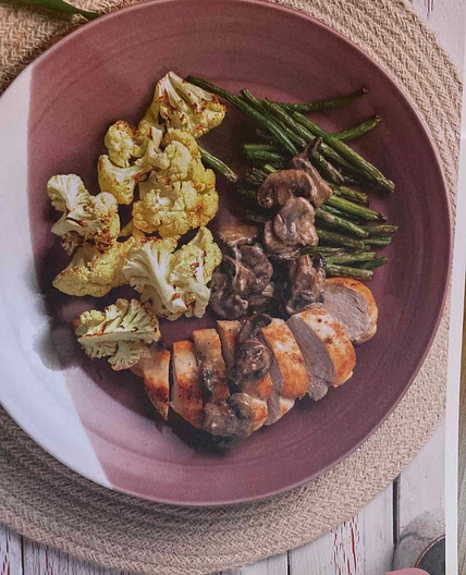 Seared chicken fillet