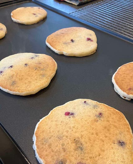 Camping Pancakes with Self-Rising Flour