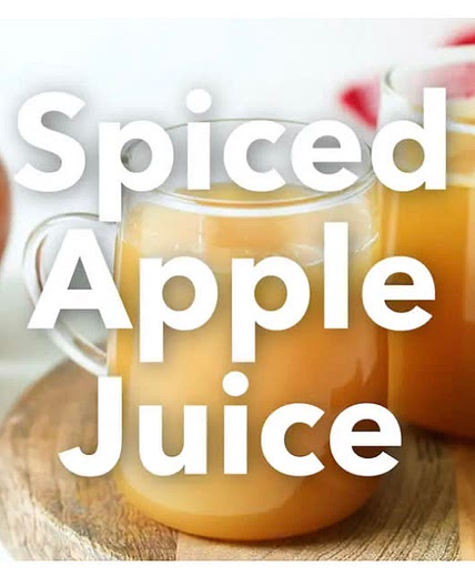 Spices Apple juice 