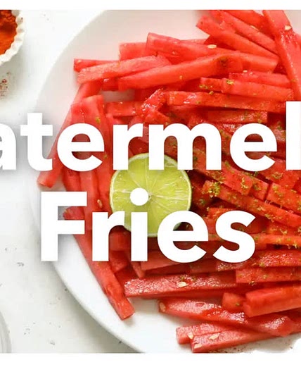 Watermelon fries 