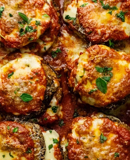 Roasted Parmesan Eggplant