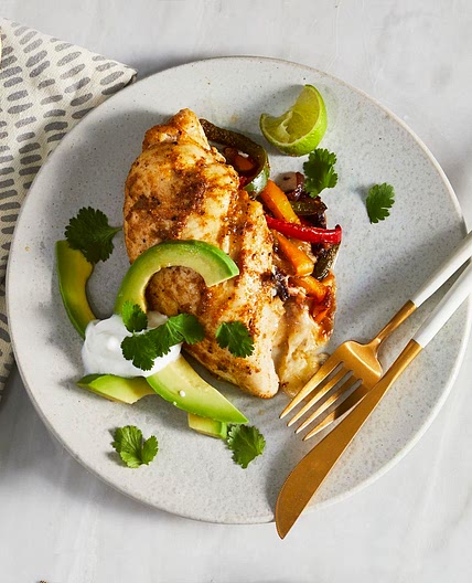 Fajita-Stuffed Chicken Breasts