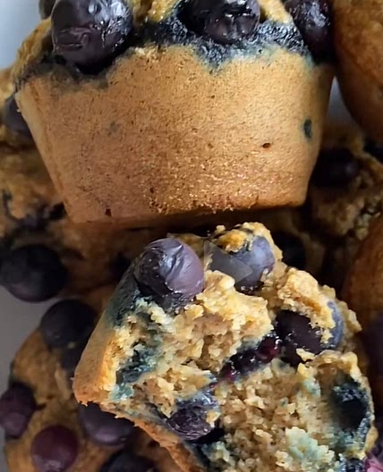 Banana Blueberry Muffins 