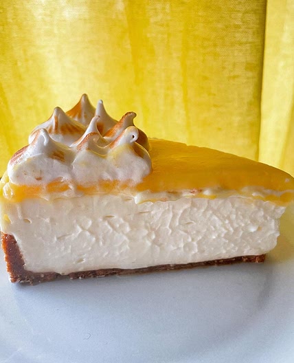 Lemon Meringue No-Bake Cheesecake