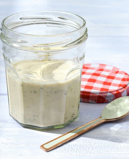 Creamy Vegan Tahini Salad Dressing