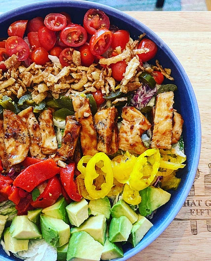BBQ Chicken Salad