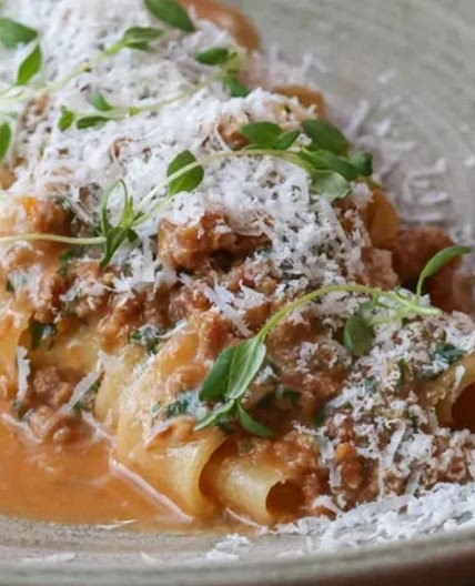 Pappardelle with White Bolognese by Chef Tony Mantuano