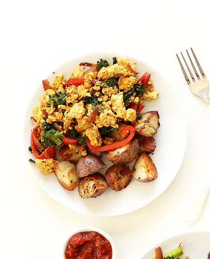 Southwest tofu scramble