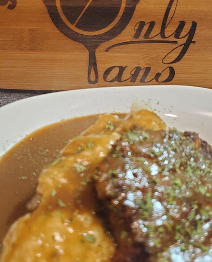 Turkey/ Bacon Chop Steak (Blue Plate Special)