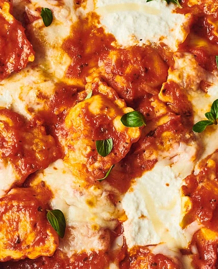 Skillet Ravioli Lasagna Is Everything You Love About Lasagna with Only a Fraction of the Work