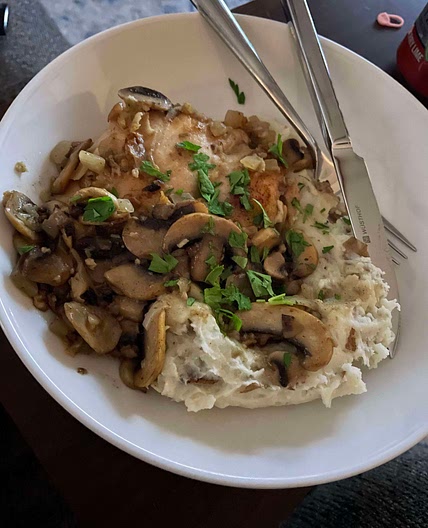 Gluten Free Chicken Marsala