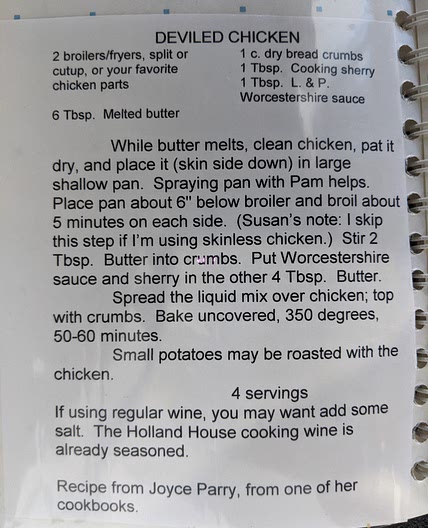 DEVILED CHICKEN