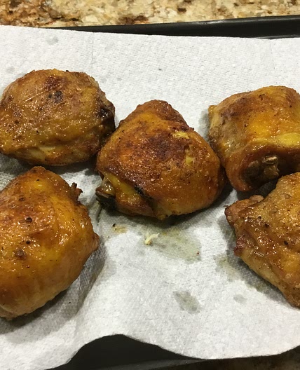 Air Fryer Chicken Thighs