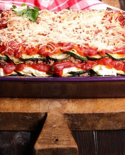 Gemüselasagne mit Zucchini