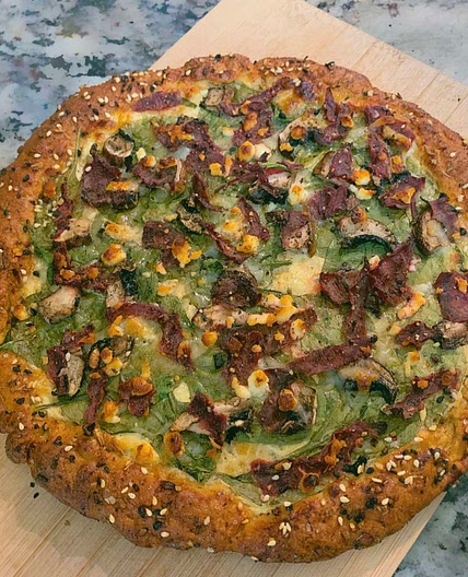 Vegetarian Protein Pizza 