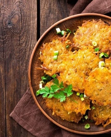 Möhren-Kartoffelpuffer