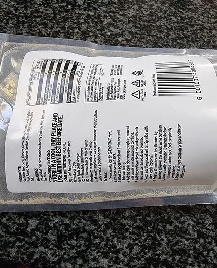 Livewell PnP Sunflower Bread gluten free and low carb
