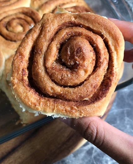 90cal cinnamon rolls (serves 15)