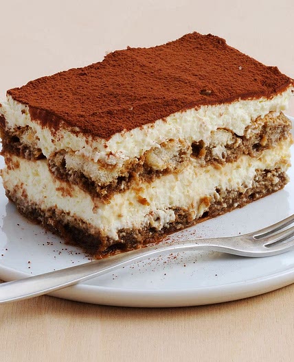 Tiramisu legé est onctueux