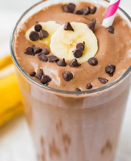 Banánovo-čokoládové smoothie