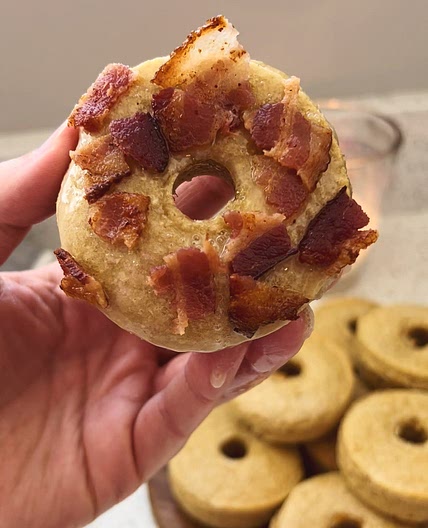 Maple Bacon Protein Donuts