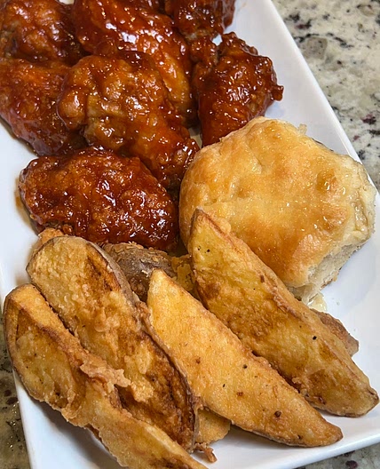 Copy cat KFC Potato Wedges 